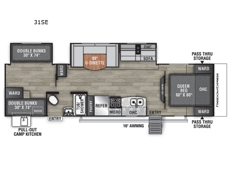 Coachmen RV Freedom Express Select 31SE